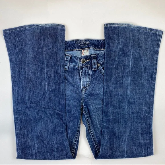 Silver Jeans Lola Size 26 Flare - Picture 2 of 14